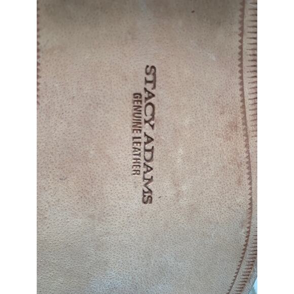 Men’s Stacy Adams Genuine Leather Oxford Tie Up Dress Shoes 11M Made in India main image 4
